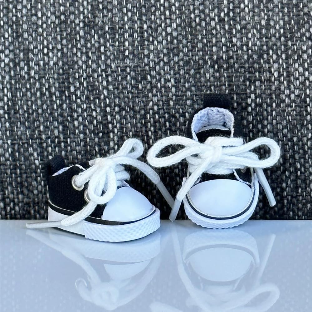 Ruokey Doll Clothes 15cm/17cm Cute Costume Outfit for Plush Toys Accessories Pink Canvas Shoes