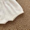 Boys' Pure Cotton Knit Sweater and Shorts Set - Long Sleeve Spring/Autumn, Suitable for Boys and Girls