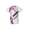 Logo Print Quick-Dry Sweat-Wicking Breathable Round Neck Pullover Raglan Sleeve T-Shirt Women Tops White 210230BCR-011