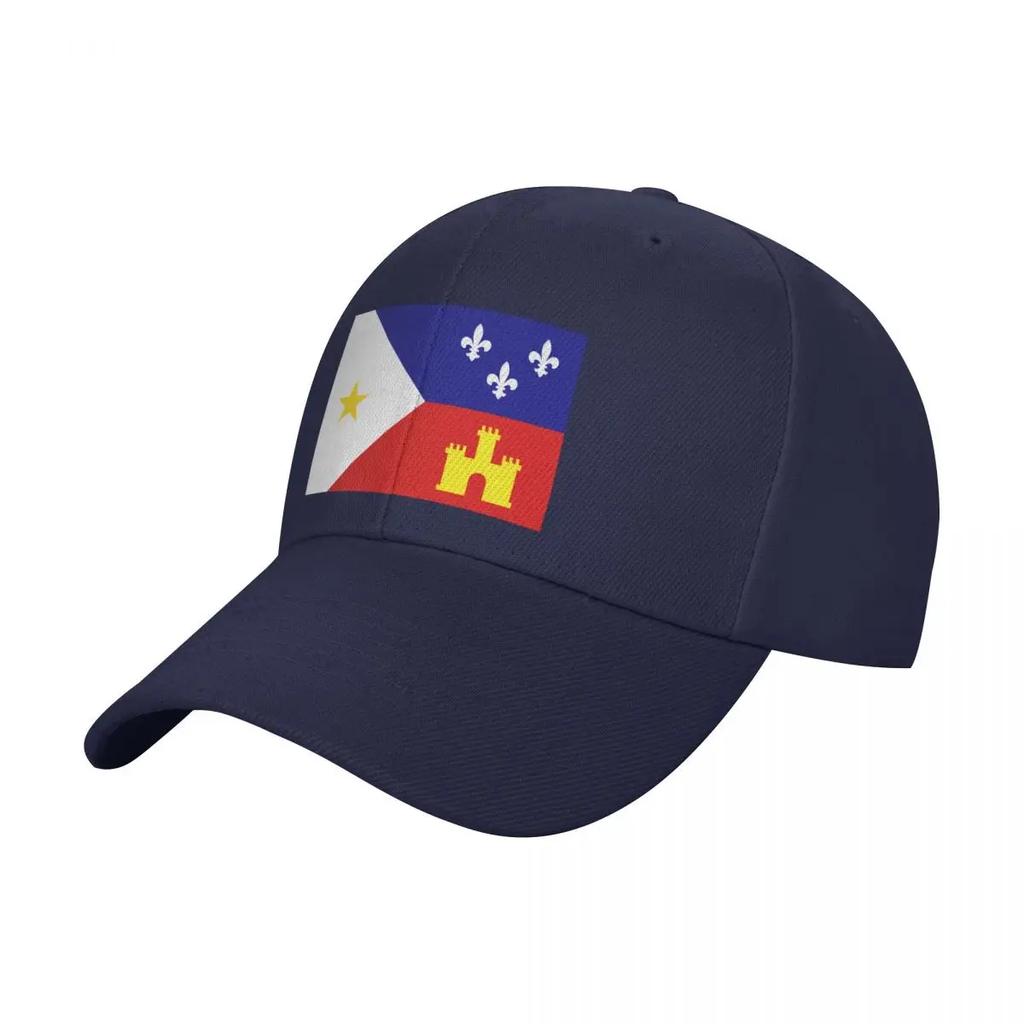 Flag of Acadiana Baseball Cap Luxury Brand Bobble Hat derby hat Boy Child Womens