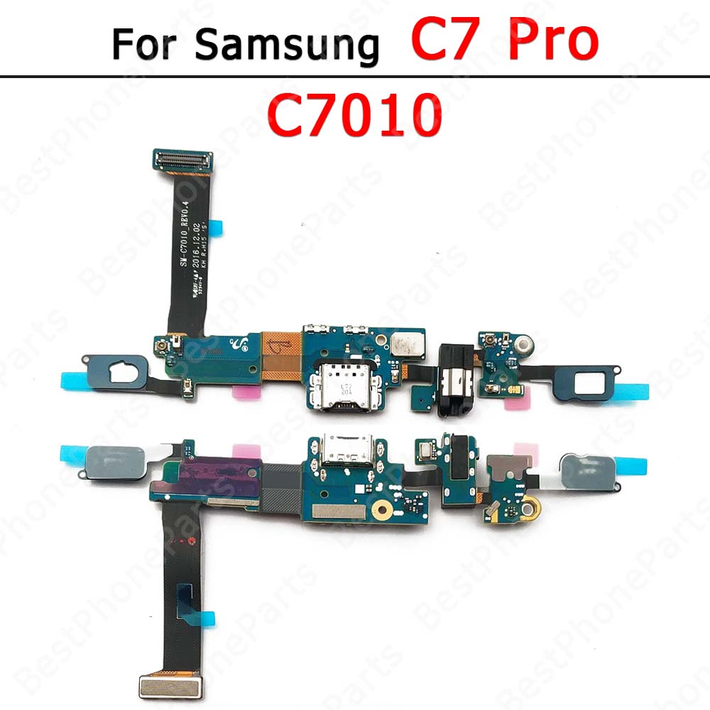 Charge Board For Samsung Galaxy C5 C7 C9 Pro E5 E7 F52 Z Flip Fold2 Usb Connector Charging Port Plate PCB Dock Parts