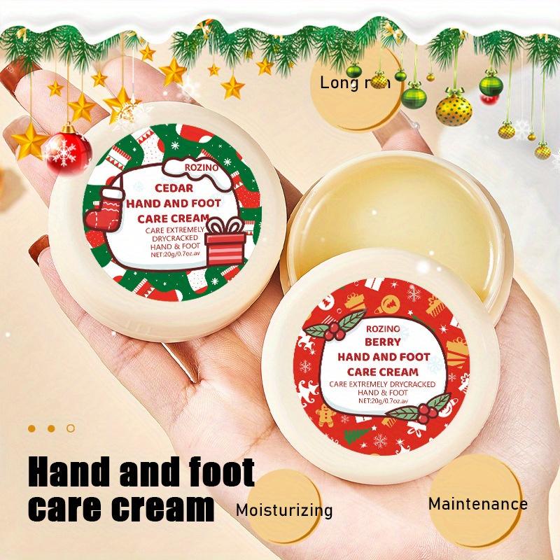Christmas Hand Cream + Lip Balm + Anti-chapped Skin Care Set, Away From Dryness, All-around Moisturizing and Hydrating, Perfect Christmas Gift