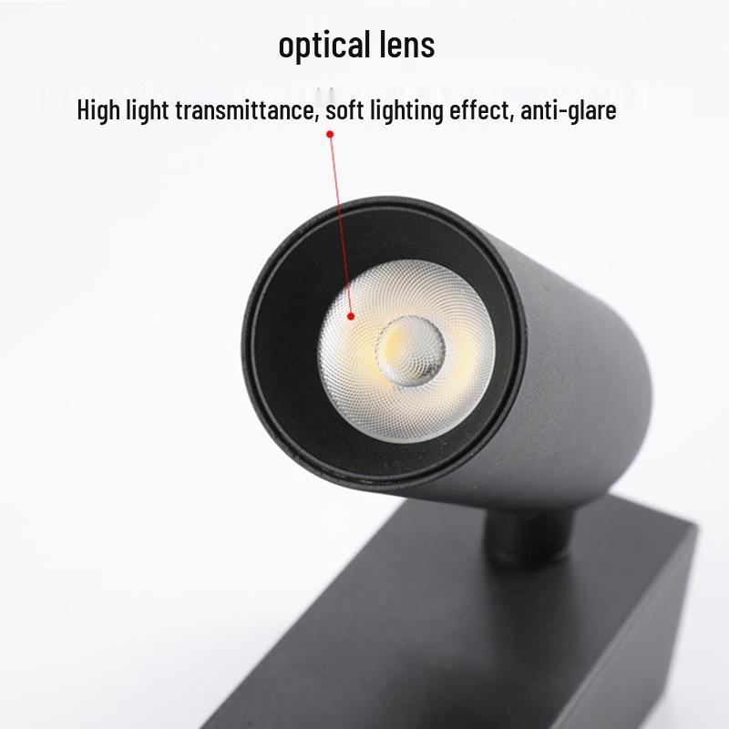 Modern Minimalist Rotating LED Wall Light for Bedroom, Hotels, Hallways, and Staircases