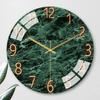 30cm glass living room wall clock quartz clock wall watch modern simple silent clock, fashionable