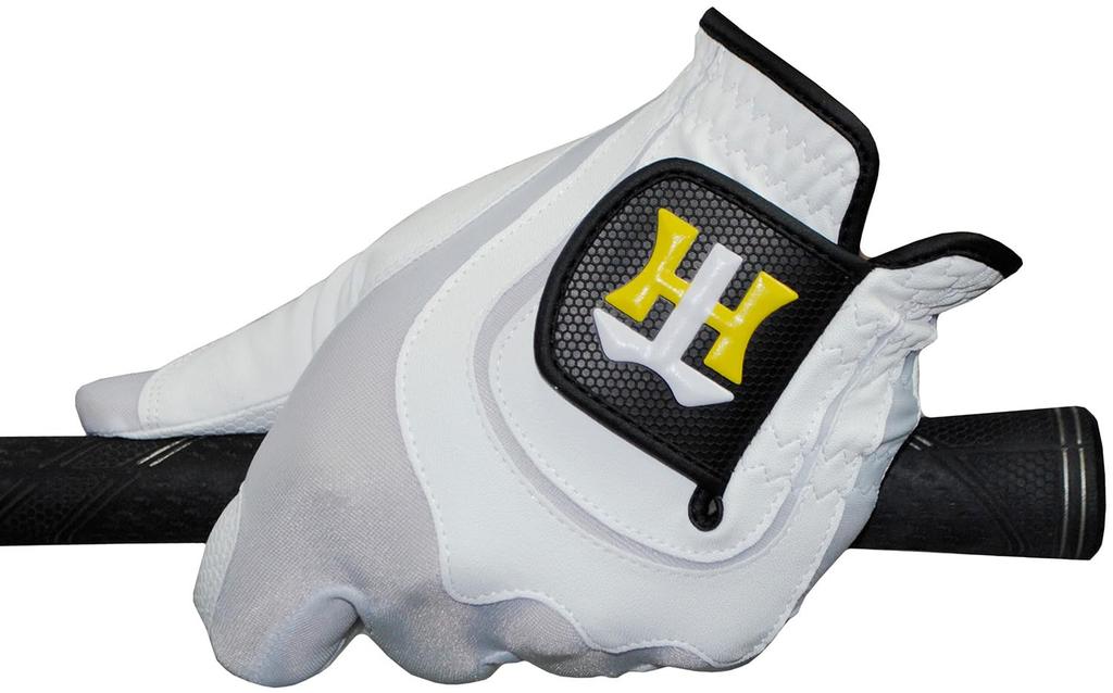 LEZAX Hanshin Tigers Golf Linkshänderhandschuh, Hand, Weiß, HTGL-4605