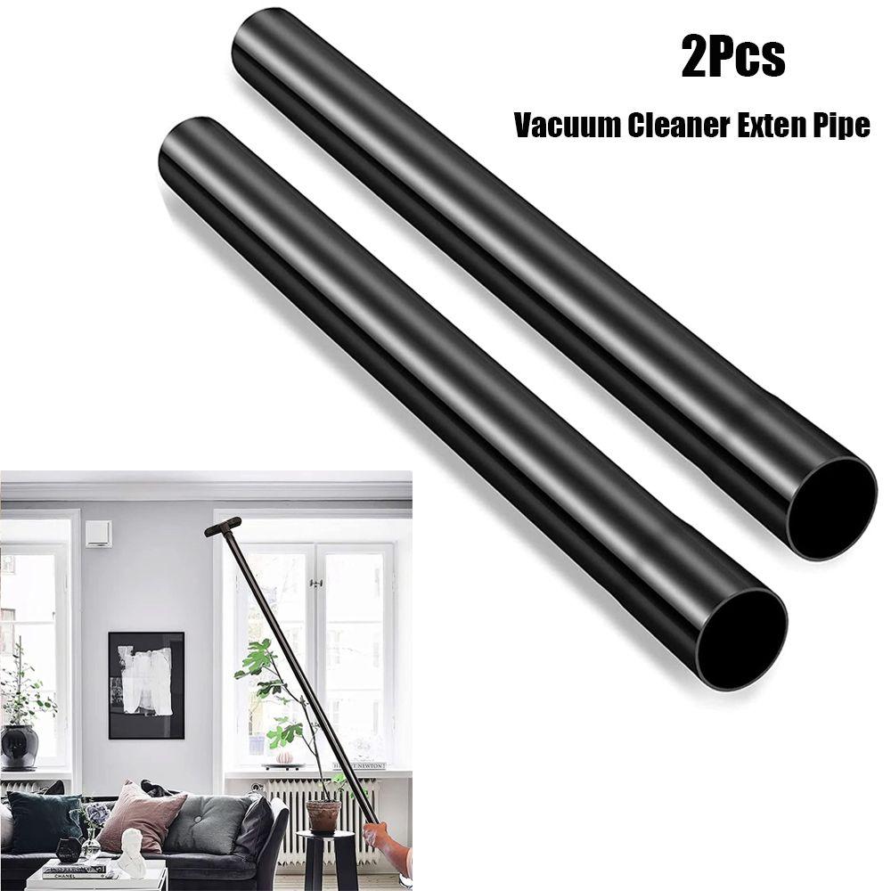 2pcs Tubes Extension Tube Suction Tube Plastic Black Vacuum Cleaner 32mm Diameter Vacuum Cleaner Replacement Tools For Home