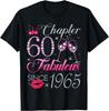 Capítulo 60 Fabulosa Desde 1965 Regalo de 60 Cumpleaños Para Mujeres Camiseta