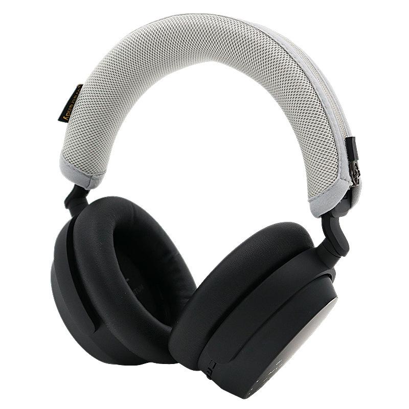 För Sennheiser ACCENTUM PLUS Hörlurar Öronproppar Dragkedja stickat tyg pannband skyddande överdrag Huvudbågeöverdrag Avancerad känsla