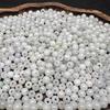 Natural Burmese Jade Large Hole Round Beads for Handmade DIY Bracelet and Necklace Jewelry