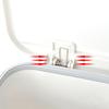 Garbage Can Adjustable Compress 1Mm Double Torsion Spring Hand-Operated Flip-Top Storage Bucket Accessory