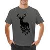 Rudolph the Red Nosed Reindeer Pattern T-shirt Tees Funnys Big and Tall T Shirts for Men