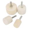 5 Set of Cerium Oxide Powder   4Pcs Wool Felt Polishing Buffing Wheels