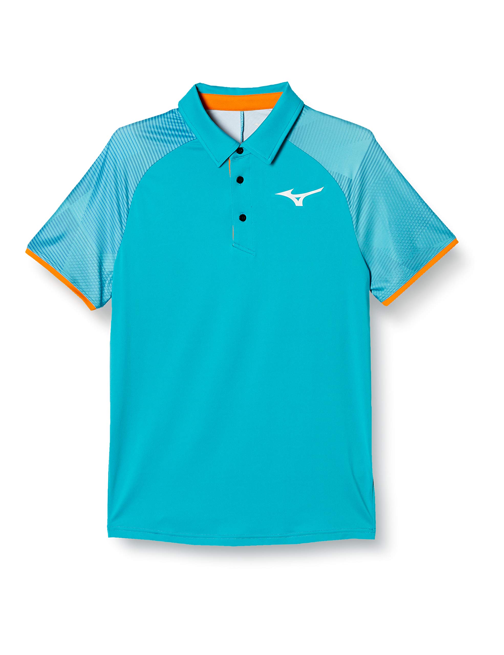 

Теннисная одежда Игровая рубашка с коротким рукавом Slim Dynamotion Fit Sweat Absorbing Quick Drying Soft Tennis Badminton 62JA9008 Peacock Japan S to Japanese Size