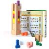 Wooden Magnetic Tetris Blocks - Educational 3D Puzzle Toy for Children
