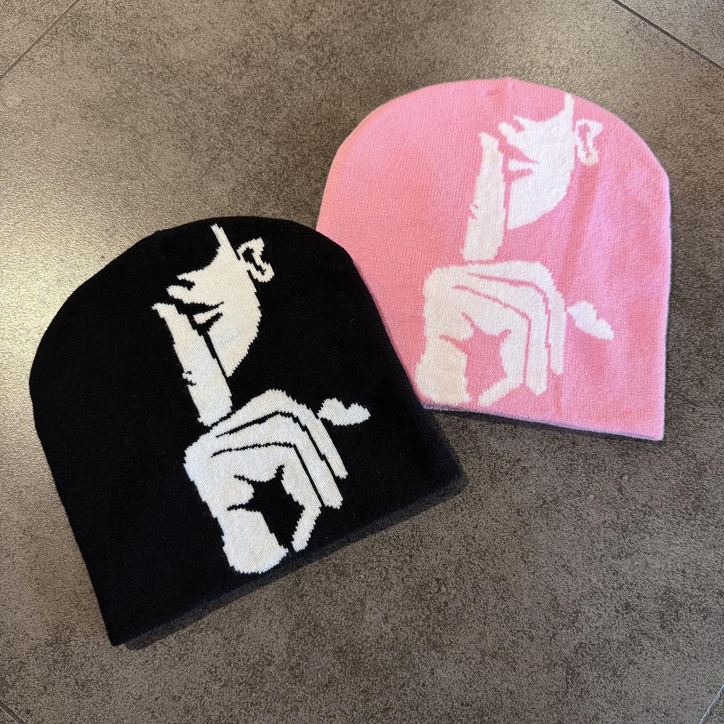 Knit Acrylic Trendy Hat Warmth Casual Look Autumn Winter Decoration Supplies