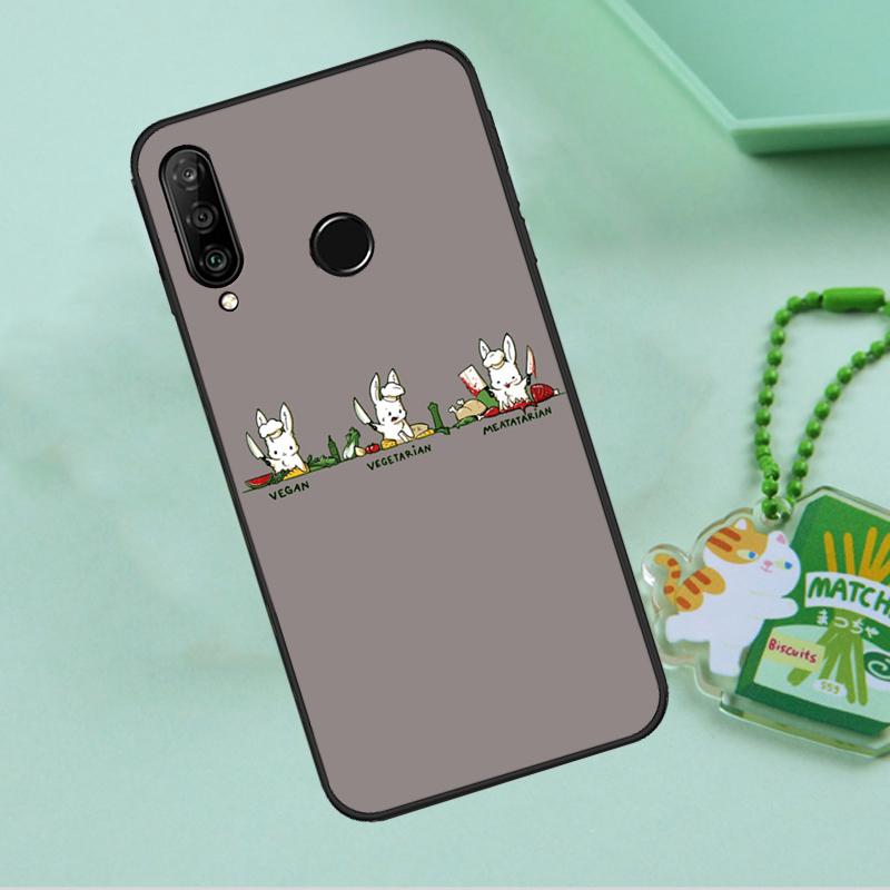 Veganes Vegetarisches Zitat Für Huawei Nova 12i 12s 7i 8i 11i 9 10 SE Y90 Y60 Y70 Y72 Y61 Y91 P30 P40 Lite P60 Pro Hülle