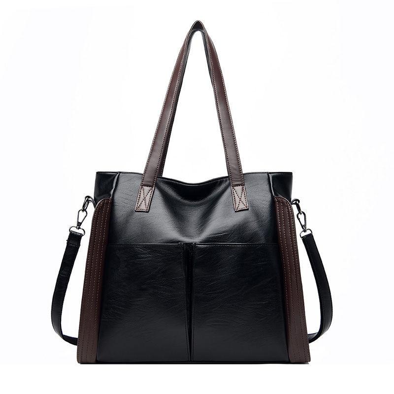 IELGY Ladies Large Capacity Commuter Large Bag Portable Tote Bag All-Match