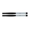 1Pair Rods Drum Brushes with Comfortable Handle Percussion Drum Brushes Dowels Nylon Drum Sticks Brush Smooth Grip