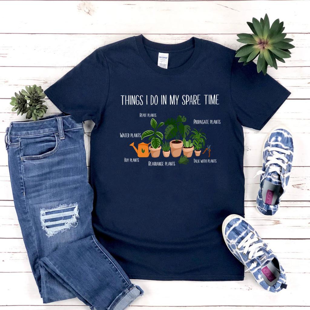 Plants Shirt Plant Lovers Gift Gardening Gift Funny Plant Sayings T Shirt Plant Lady Shirts Unisex Graphic Tee Short Sleeve Tops