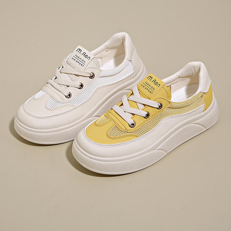 Little White Shoes Women's Summer New Is Female Student Leisure Sports Versatile Board Shoes Street Shot R