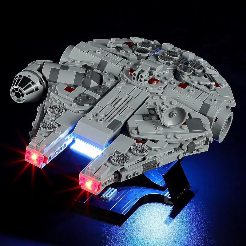BRIKSMAX Led Lighting Kit for Lego-75375 Millennium Falcon - Compatible with Lego Star Wars Building Set- Not Include Lego Set Standard Lighting