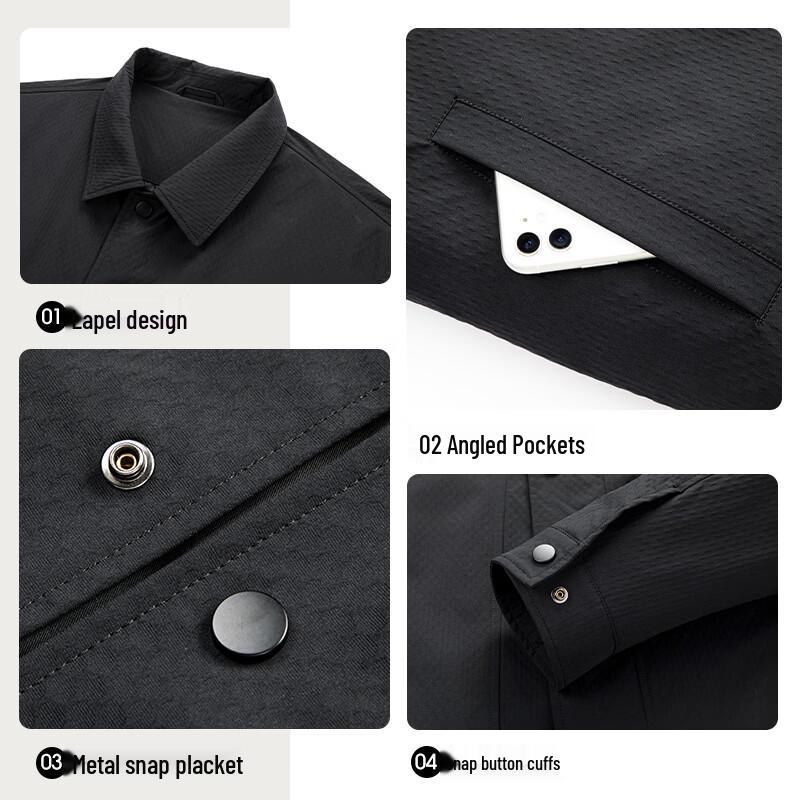 Shanshan Men's Business Casual Executive Jacket