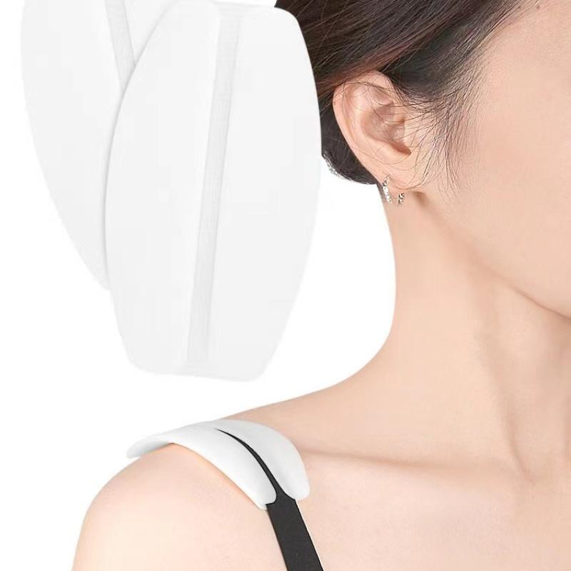 Bra Extenders 2/6pcs Washable Anti-slip Soft Silicone Bra Strap Cushions Shoulder Pad