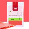Grasland Rot Einweg Outdoor Tischdecke, 1,8 m, 8er-Pack