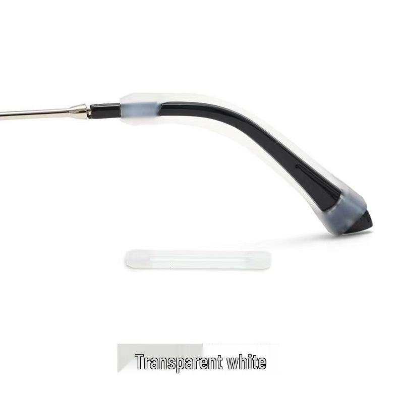 Soft Silicone Anti-Slip Eyeglass Temple Tips & Ear Hooks for Sport