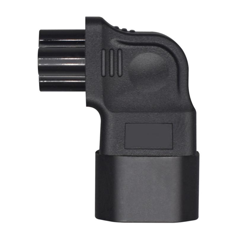 PDU Power Extension Adapter Power Extension Converters IEC320 C14 to C5 Left Angle PDU Power Cord For Electronics