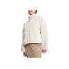 Puma Solid Color Stand Collar Loose Long Sleeve Jacket Women Jackets White 626517-87