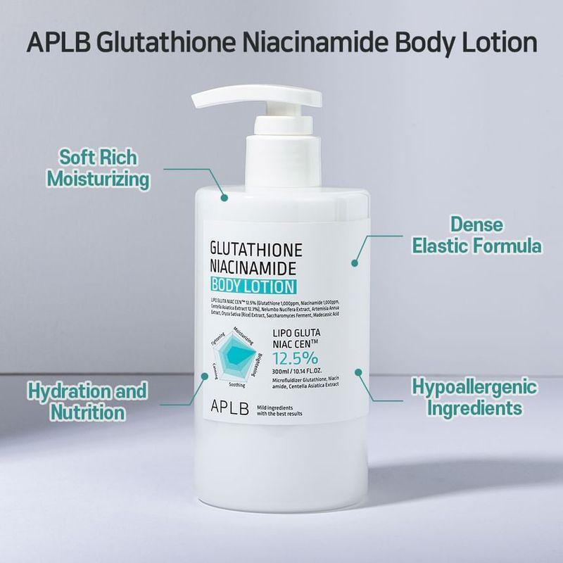 APLB - Glutathione Niacinamide Body Lotion Bundle Set