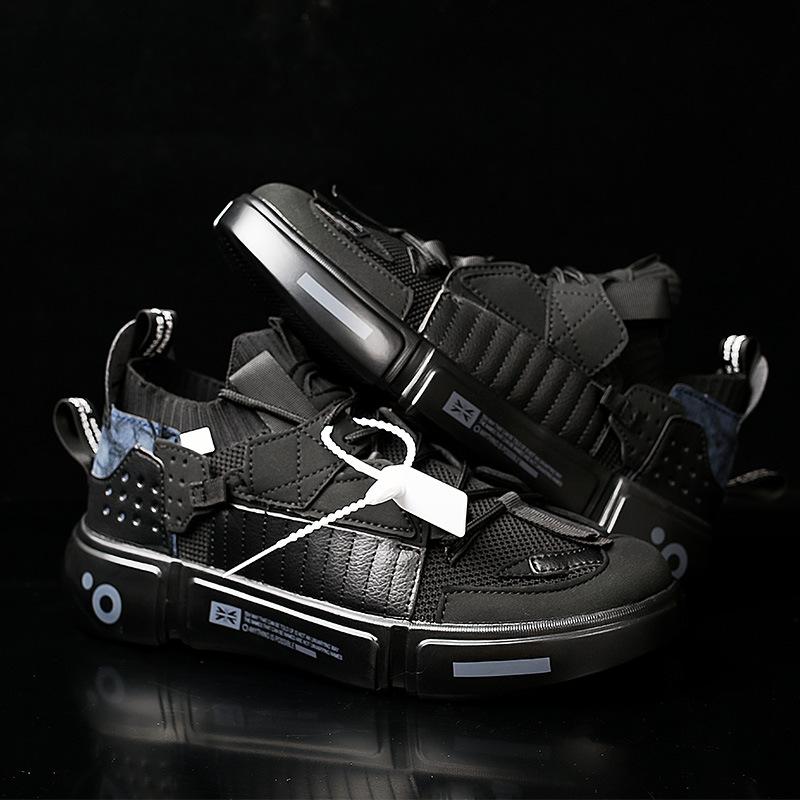 European Station Color Matching Shoes Couple Women's Shoes Large Size Versatile Trendy Shoes In Men's Shoes