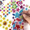 6/12pcs 3D Bubble Stickers Cartoon Cute Star Design for Children Sticker Toys Kids Birthday Christmas New Year Gifts TMZ