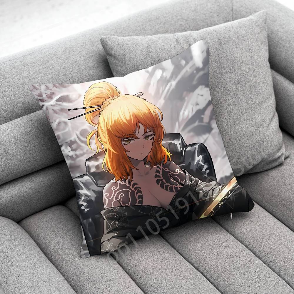 Ishmael L-Limbus C-Company Ryoshu Throw Pillow Case For 45*45cm 40cm 30cm 50cm 55cm Square Home Pillowcase Case