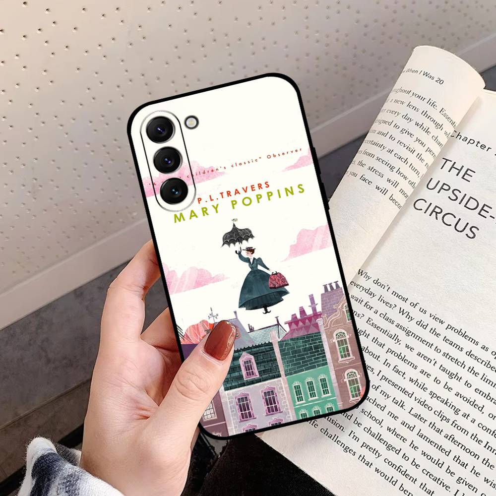 Mary P-Poppins Phone Case For Samsung Galaxy S21 S22 S23 S24ULTRA S25ULTRA FE Ultra Plus5G A52S S26 Soft Cover