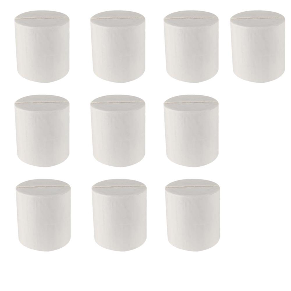 Natural Pine Wood Table Number Stands Multi-Shapes Table Name Holder Wedding Reception