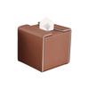 Elegant Faux Leather Tissue Holder Decorative Faux Leather Tissue Box Cover Paper Organizers Perfect For Any Room