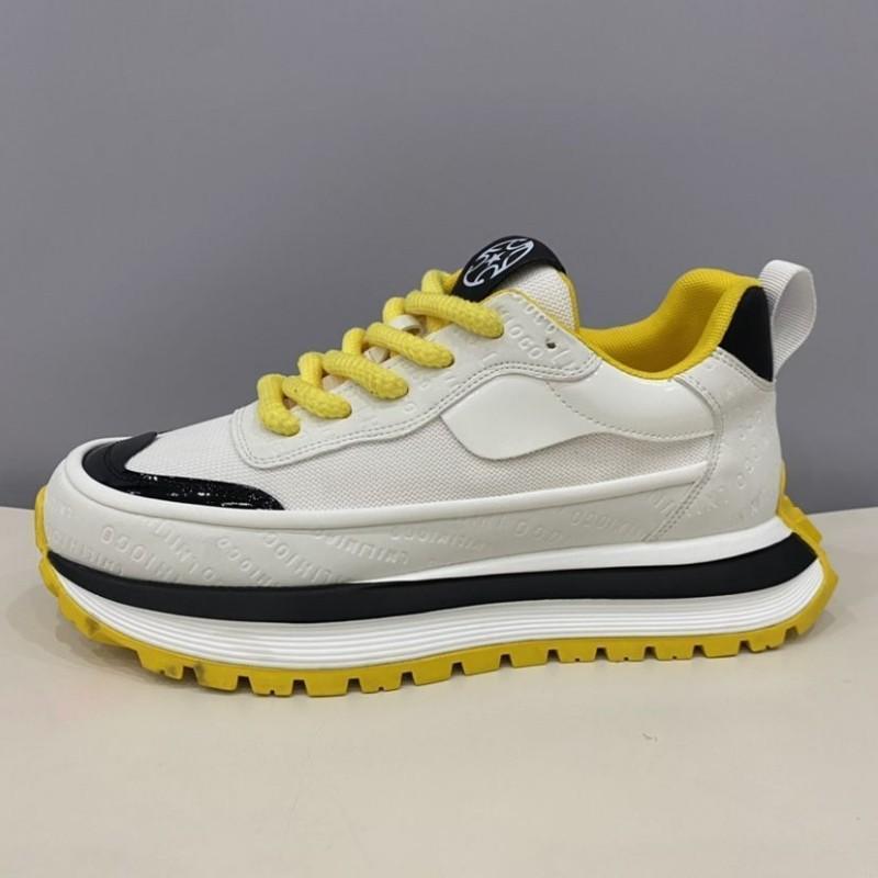 

Модная мужская обувь Кроссовки с сетчатыми вставками Увеличивающие рост Дышащая Трендовая обувь Противоскользящие Удобные Повседневные Кроссовки для бега Zapatillas 44