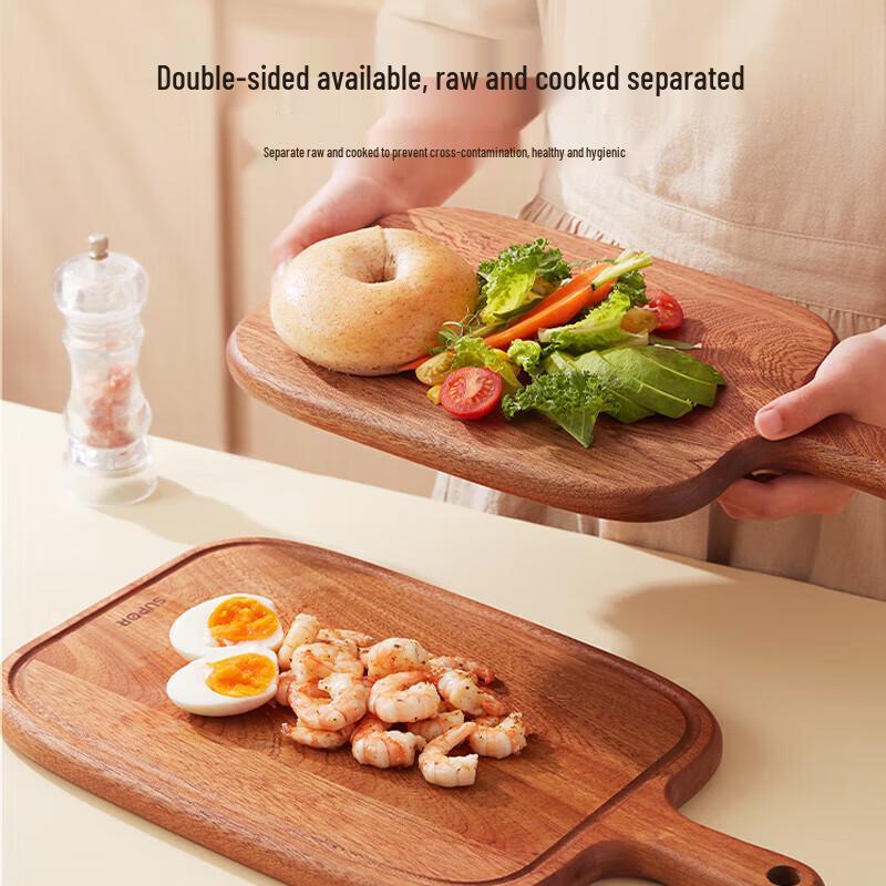 Supor Wenge Wood Multi-purpose Cutting and Serving Board