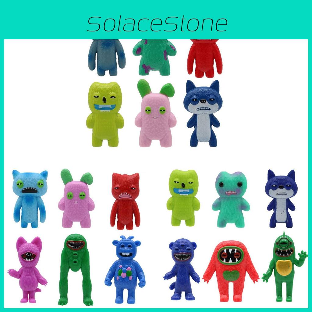 Fuggler Action 6pcs Figure Model Anime Displays Toy Cartoon Doll Gifts Kids