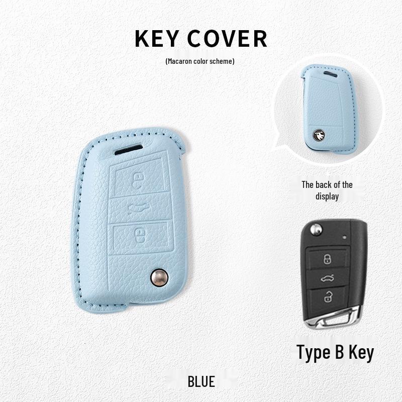 Compatible Key Cover for Skoda Rapid, Fabia, Kamiq, Karoq, Kodiaq