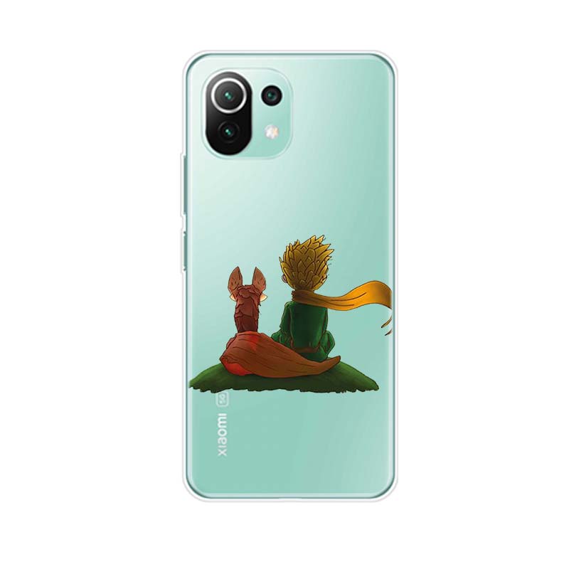 

Мягкий силиконовый чехол «Маленький принц и лис» для Xiaomi Mi Note 11 11i 10i 10T 10 9T 9 SE Lite Pro Ultra Phone Case Xiaomi 11 Ultra