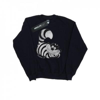 Womens/Ladies Alice In Wonderland Mono Cheshire Cat Sweatshirt