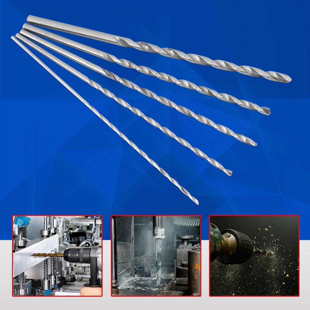 Extra Long High Speed Steel Straight Shank Twist Drill Bit Tool 2 5mm For Wood