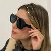 New Style Double Bridge Sunglasses Woman Square Aviator Sun Glasses For Man Women Glasses  Trend Lunette Soleil Femme
