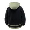 Lamb's Wool Hooded Cotton Coat Men and Women Paragraph Winter Thickened Thickening of The Cotton Clothing Loose Couples Paragraph Cotton-padded Jacket
