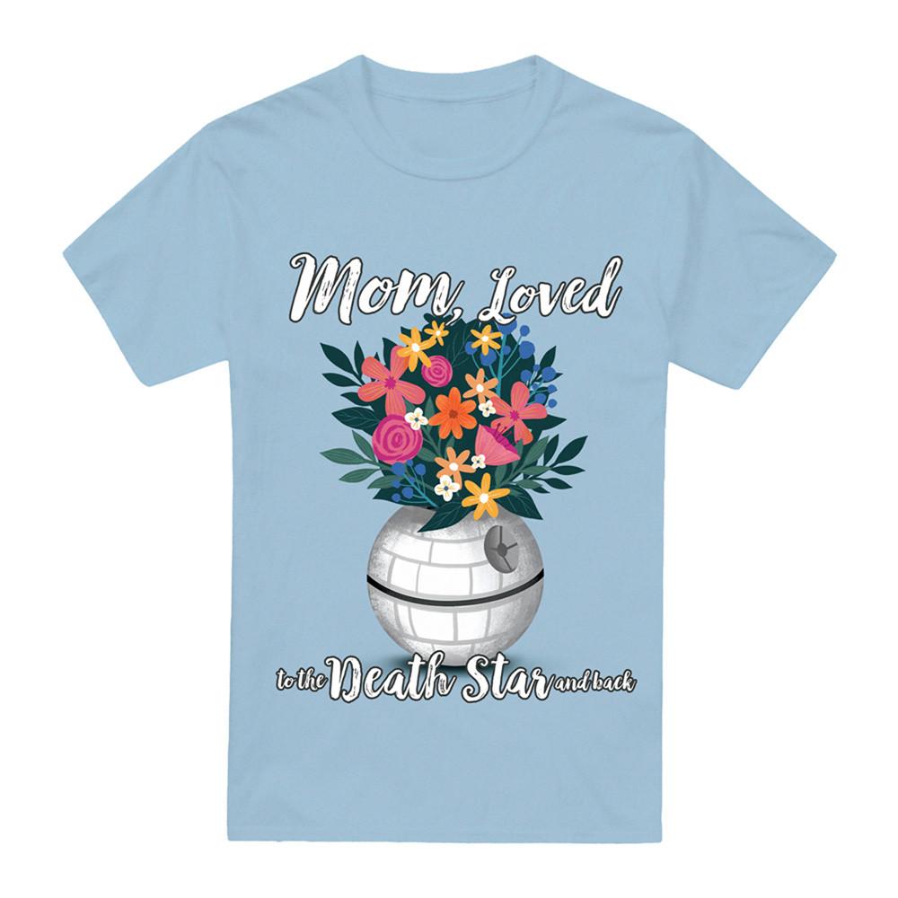 Star Wars Mother S Day Mom Loved To The Death Star Mens T-Shirt S-2XL L