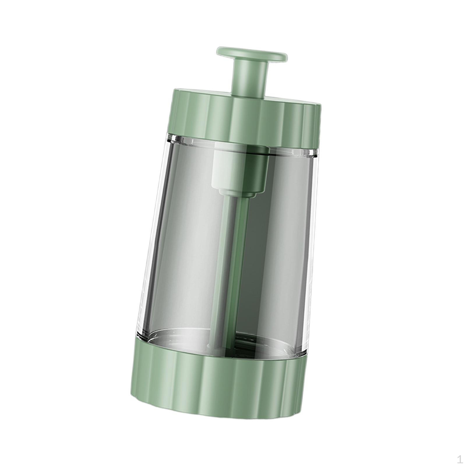 Measuring Pepper Shakers, Ration Spice Dispenser, Quantitative Salt Jar, for Barbecue зелёный