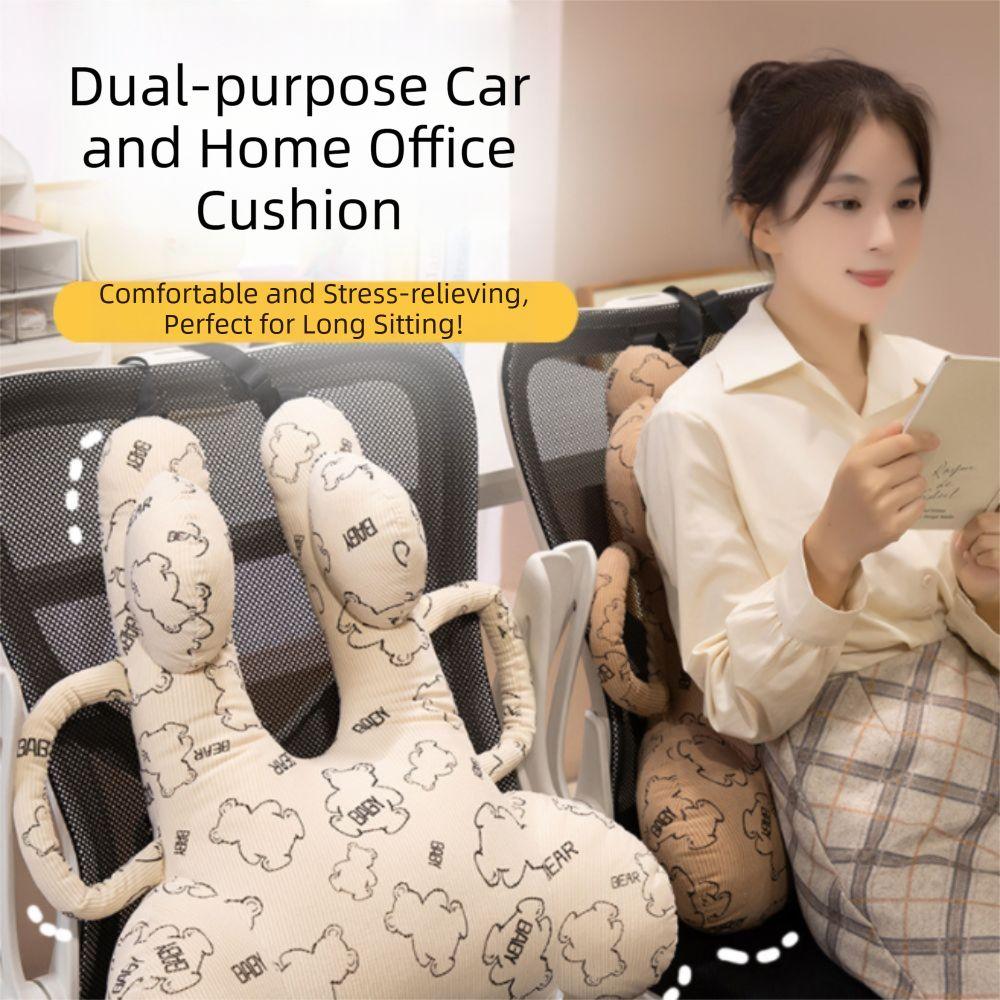 Animal Pattern Car Seat Pillow Cartoon Pattern Kids Neck Pillow Baby Travel Pillow Sleeping Use